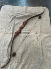 rare Brackenbury recurve bow (exotic woods)