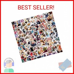 200Pcs Kids Manga Stickers Mixed Pack,Cartoon Characters Stickers Movie Decorati
