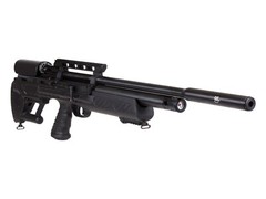 Hatsan BullBoss QE .25 Cal PCP Air Rifle w/ Scope & Targets and Pellets Bundle