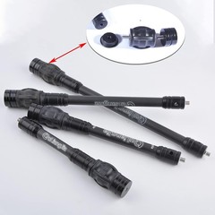 6″ 8″ 10″ 12″ Balance Bar Carbon Stabilizer Archery Compound Bow Dampener Rod