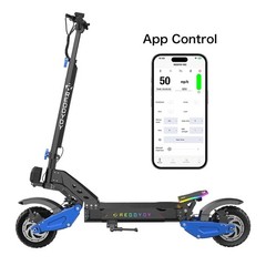 NFC Electric Scooter 2*2500W Dual Motor 50MPH 55Miles 60V 25Ah Off-Road US 5000W