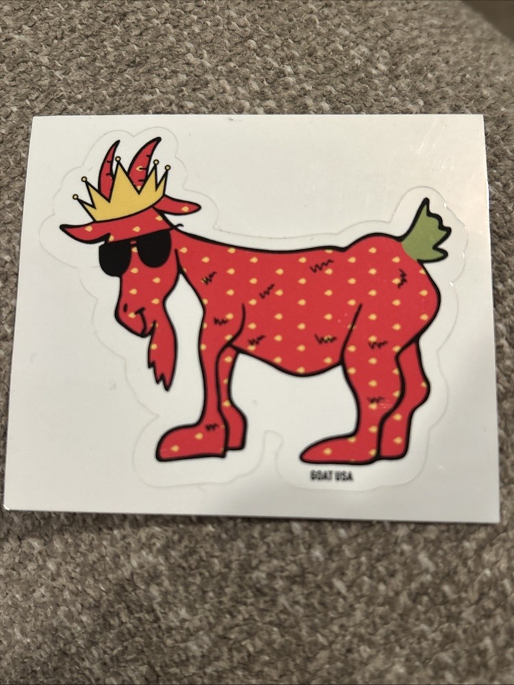 Goat USA Strawberry Edition Sticker