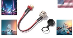 Reliable 10-Inch Electric Scooter Charger Cable – XLR Connector for Outdoor Use
