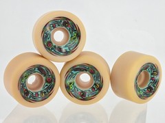 Vintage NOS Santa Cruz OJII TEAM RIDER Skateboard Wheels 95 61mm NATURAL