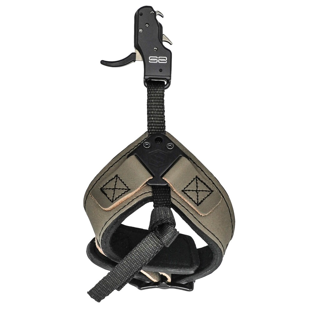 Scott Archery Release S2 Double Sear Design Leather Strap 4007BS4-BK #14313