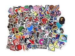 Lot 100 Random Skateboard Stickers Vinyl Laptop Luggage Decals Dope Sticker Mix