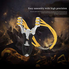 Premium Zinc Alloy Slingshot Catapult Rubber Band Archery Shooting Target