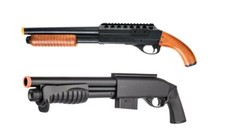 Combo Deal Special Double Eagle M47C & M401 Pump Action Airsoft Shotgun –