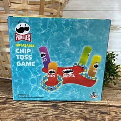 Inflatable 24 Inch Pringles Ring Chip Toss Pool Toy Game Float