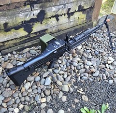 Rare Airsoft A&K M60 LMG Full Metal Vietnam AEG