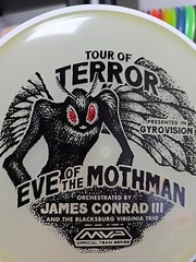 MVP Discs Eclipse Detour 176g James Conrad Disc Golf Halloween Glow Midrange