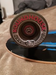 Vintage Carver Taylor Knox Pro Model Surf Skateboard With Roundhouse Wheels