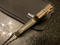 Limited Edition SimpleShot Slant Spartan #51/320, G10, Brass. Slingshot