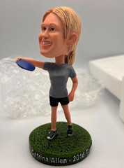 2016 Bobblehead Catrina Allen (New in Box) Disc Golf Innova Bobble Discraft