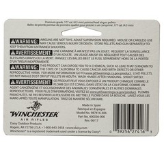 Daisy 987416-446 Premium Grade Winchester .177 Caliber Pointed Pellets 500 Count