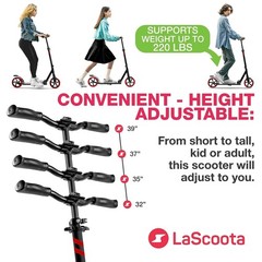 Kick Scooter for Adults & Teens for Youth 12 Years and Up and Men & Women L…