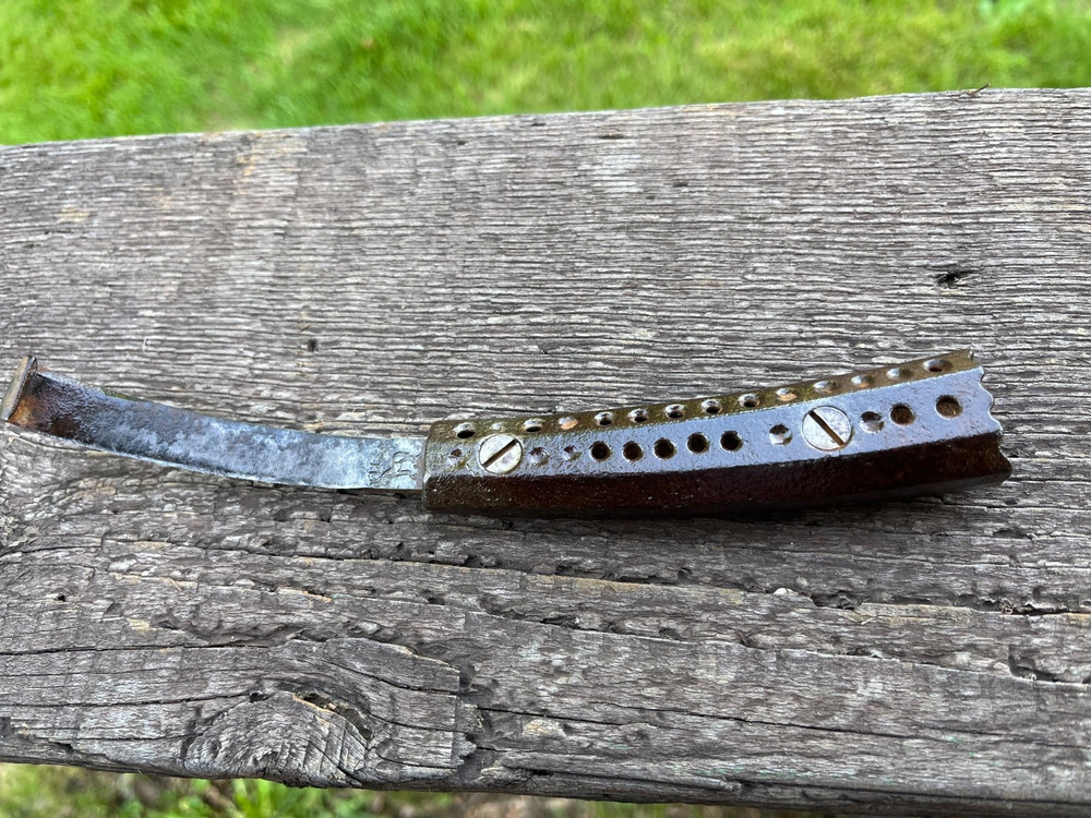 Vintage Cast Iron Heller Farriers Hoof Knife
