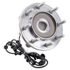 TRQ Front Wheel Bearing & Hub Assembly Compatible with 2019-2024 Ram 2500 3500