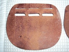 DOVER CIRCUIT Billet Guards – Quality Leather -NICE! (Set of 2 Guards) #3