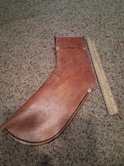 Handcrafted And Handtooled Traditional Archery Belt / Hip / Side Quiver