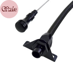 700R4 4L60E 4L80E Trans Flexable Stainless Braided Hose Dipstick Compatible with