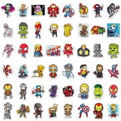 200PCS Cool Character Stickers for Water Bottles Skateboard Luggage Laptop Bu…