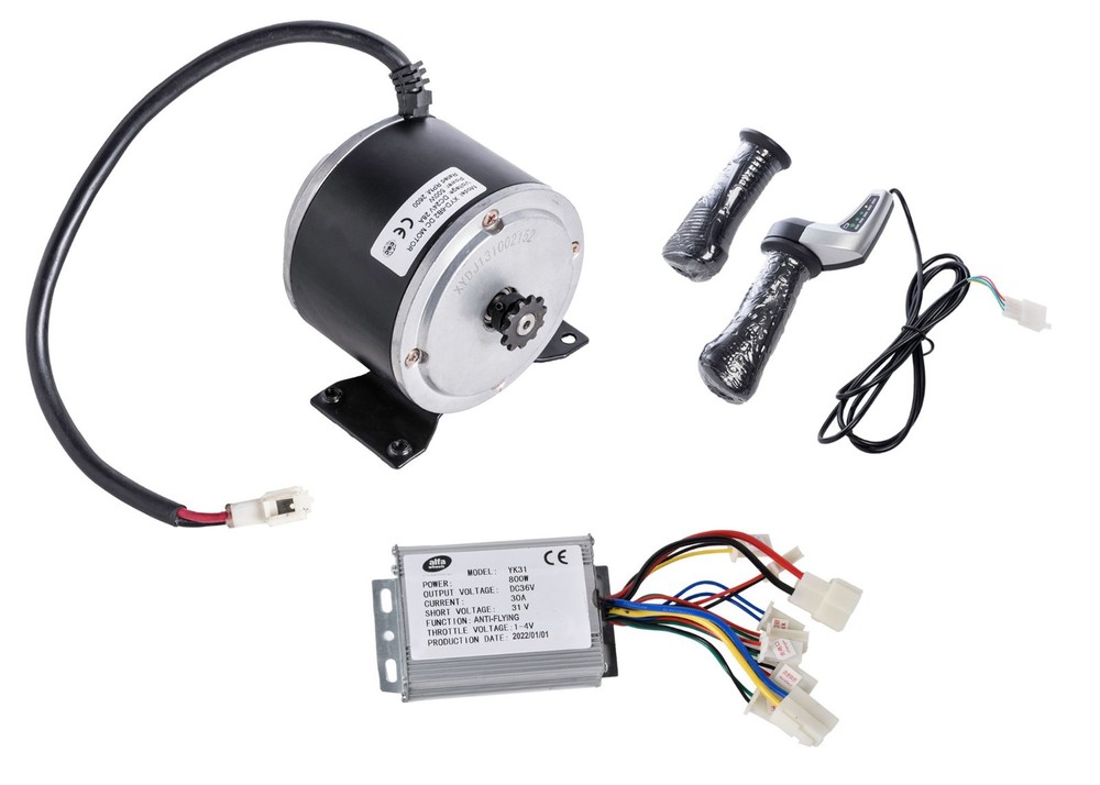 Electric Motor Kit Cart Over Volt 500 Watt 36V Currie XYD-6B2 + Controller Ind