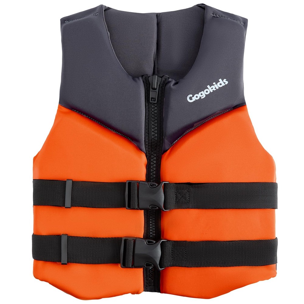 Gogokids Youth Swim Vest for Kids Teens Boys Girls 50-90 lbs & 75-125 lbs, Soft