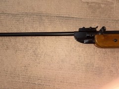 Vintage Rare Single Shot Shanghai China Model 55 Air Rifle .22 Caliber