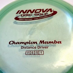 Innova Champion Mamba Distance Driver Enhanced Grip 165g Green 11/6/-5/1