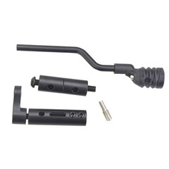 Compound Bow String Stop Bracket Mount Rod Silencer Bowstring Suppressor Hunting