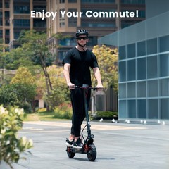 Adult Electric Scooter 800W Folding Commuter E-Scooter Fast Speed 37 Miles Range