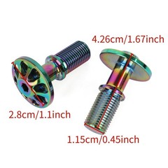 1Pair ILF Recurve Bow Riser Bolts Thread Limbs Screw Hunting Archery Shooting