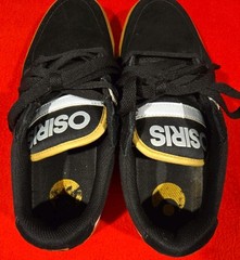 Vtg Osiris Lumin Black Skateboard Shoes Men’s Size 9.5 Great Condition