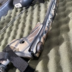 3pc Browning Mirage 3D Bear First Strike w/ Case Compound Bow Archery *NO STRING