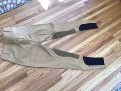 The Tailored Sportsman Women’s Breeches Size 24 toasted color mid rise￼