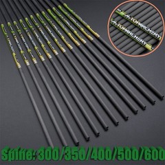 TOPARCHERY 12-PACK .001 33″ Pure Carbon Arrows Shafts SPINE300-600 for DIY Arrow