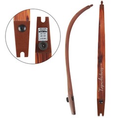 25-60lbs 62» Takedown ILF Recurve Bow Wooden Color Limbs Archery Competition US