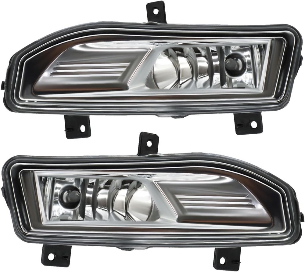Pair Fog Light Assembly Compatible with Frontier 2022 2023 2024 Passenger and