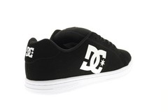 DC Gaveler ADYS100536-BKW Mens Black Nubuck Skate Inspired Sneakers Shoes