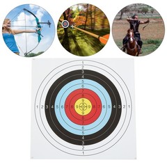 30 PCS Archery Target Paper Durable Full Shooting For Practice Popular