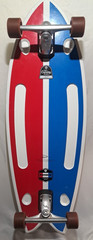 Hamboards Skate Board 43’’ Long Pescadito Surf City, Carving Truck, See Pictures