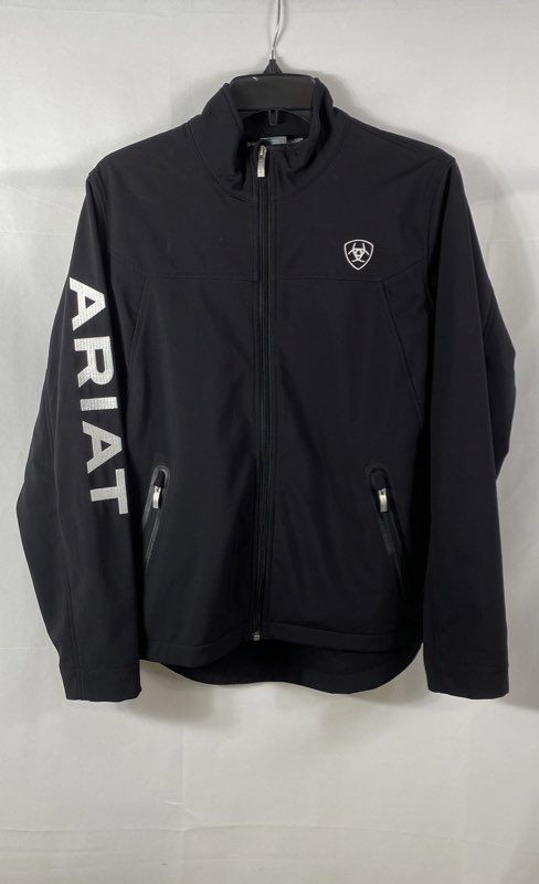 Ariat Women’s Black Team AriatTek Softshell Full Zip Jacket Sz L