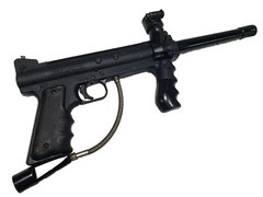 Used Tippmann Model 98 Custom Semi Auto Paintball Gun + Barrel & new ball detent