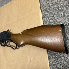 Vintage Crosman 99 .22 Cal Pellet Rifle Lever Action Air Rifle Working Original