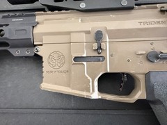KRYTAC TRIDENT MK2 SPR With Mock Suppressor 11.1v Lipo Airsoft Gun & Extras