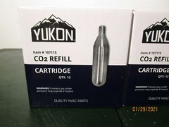 Yukon CO2 Refill Cartridge Qty 48 107115 4 Boxes of 12 Count