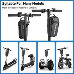 Electric Scooter Front Bag Handle Pouch with USB Port Waterproof Quick Release