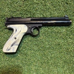 Vtg. 1950’s Crossman Model 116 .22 Pellet Bulk Fill Co2 Air Target Pistol Marble