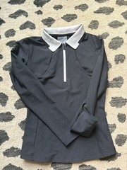 Maximillian Spain Equestrian Top Concept Collared Long sleeve S